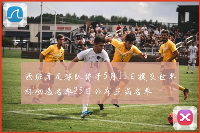 西班牙足球队将于5月11日提交世界杯初选名单25日公布正式名单